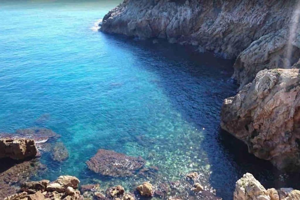 Apartamento En Primera Linea De Playa Denia Eksteriør bilde